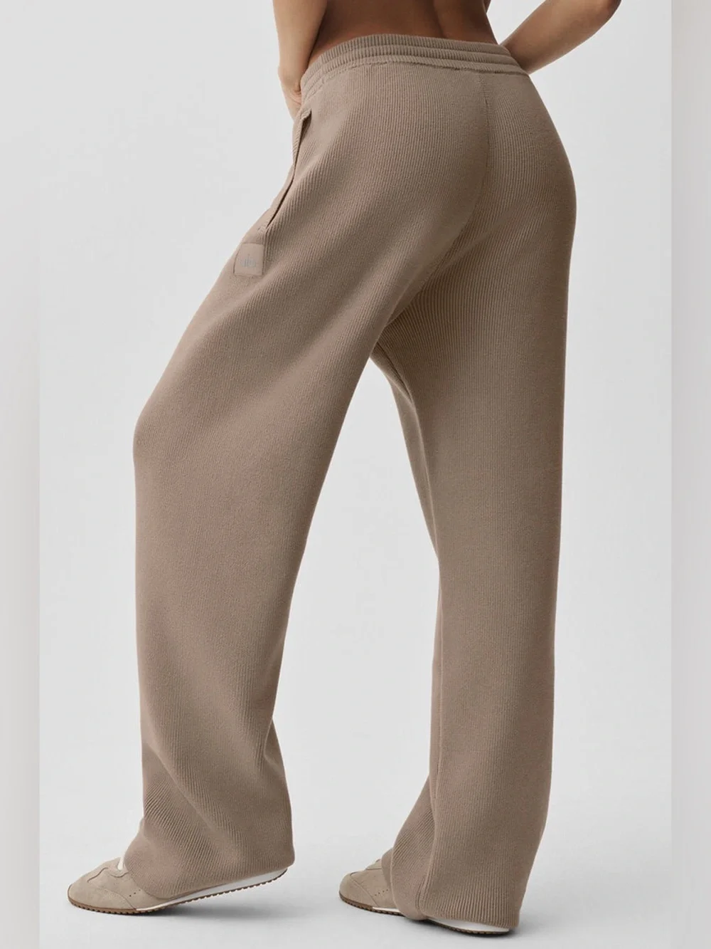 Alo‎ Brown Scholar Straight Leg Sweatpants
